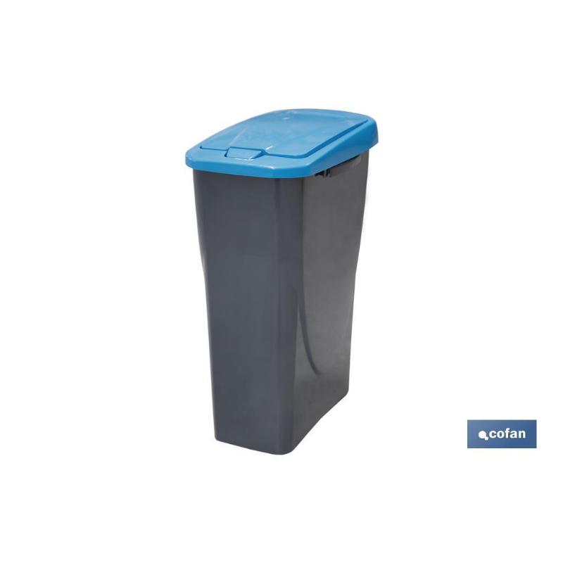 Cubo azul 2024 reciclaje