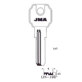 LLAVIN LIN-19D LATON SEGURIDAD B/10