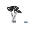 SET DE 6 UTENSILIOS DE COCINA GAMA NEIGE