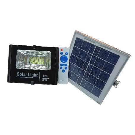 TALOX FOCO SOLAR LED C-CONTROL REMOTO 25 W GY-RSF-001