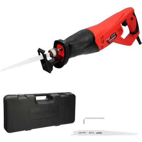 SIERRA DE SABLE 900 WATT. CON VARIADOR DE VELOCIDAD. CAMBIO RAPIDO DE HOJA. MADERA 115 MM. / ACERO 8 MM.