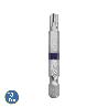 PUNTAS LARGAS DESTORNILLADOR TORX T30 (2 PIEZAS). ACERO S2 AL CROMO VANADIO. PUNTAS HEXAGONALES, DESTORPUNTAS,