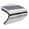 APLIQUE / LAMPARA SOLAR LED JARDIN BLANCA CON SENSOR DE MOVIMIENTO Y CREPUSCULAR. IP44