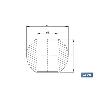 BOLA ENGANCHE RÁPIDO RÓTULA BRAZO INFERIOR 64 X 32,4 X 45 MM   CAJA 10 UNID.