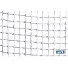 MALLA PLAST. CUADRADA JARDIN 10MM BLANCO 1X25M