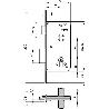 CERRADURA YALE  700-HL/80X50