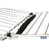 TENDEDERO SUELO CON ALAS PLEGABLES DE ALUMINIO + RUEDAS.18 M