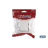 CONMUTADOR-INTERRUPTOR SUPERFICIE MODELO ATLANTIS 10A BLANCO