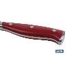 CUCHILLO JAMONERO/SALMONERO HOJA 25CM MODELO AGUACEJO ROJO