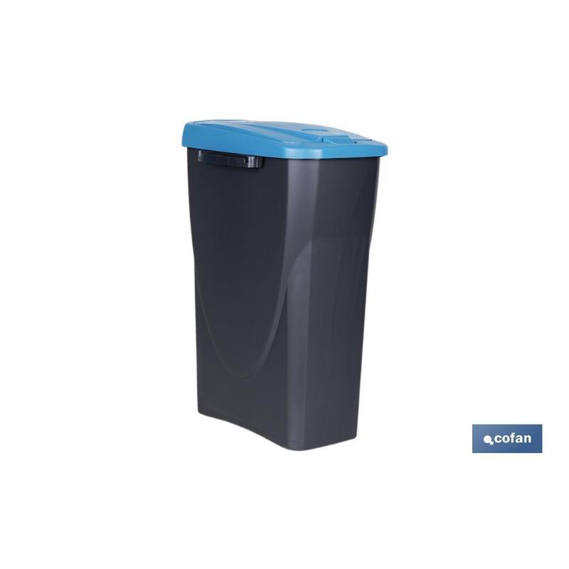 Cubo de basura modular 25 litros (Azul) - Respira de compres al