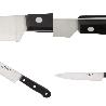 CUCHILLO GRENOBLE COCINERO / CHEF HOJA ACERO INOXIDABLE 20 CM. NEGRO