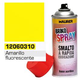 SPRAY PINTURA AMARILLO FLUORESCENTE 400 ML.