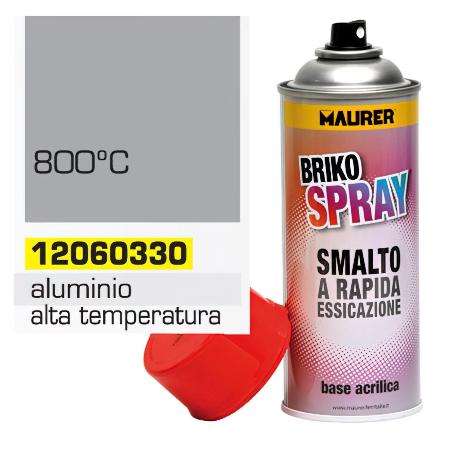 SPRAY PINTURA RESISTENTE ALTAS TEMPERATURAS ALUMINIO   400 ML.