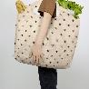 BOLSA COMPRA ALGODON ORGANICO 100% PLEGABLE 52X47 CM.