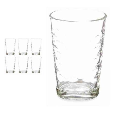 VASOS AGUA CIRCULOS 200 ML LOTE 6