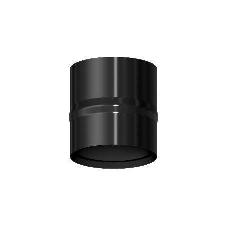 MODULO ANTICONDENSADOS ESTUFA VITRIFICADO NEGRO Ø 150 MM. CONDENSADOR CHIMENEA, ANTICONDENSADOS CHIMENEA, ANTICONDE