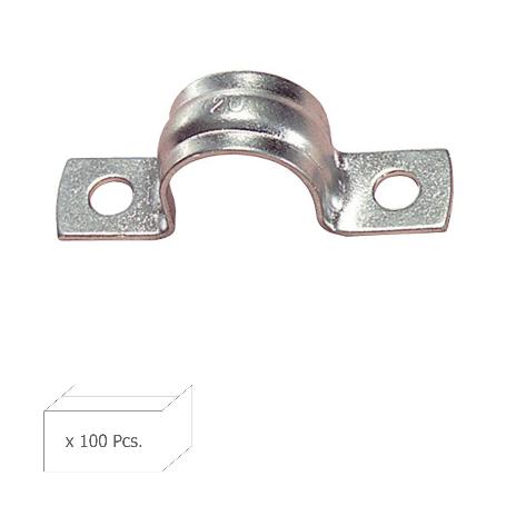 GRAPA METALICA 2 PATAS     32 MM. WOLFPACK CAJA 100 UNIDADES