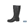 BOTA ALTA DE AGUA PVC NEGRA TALLA 39