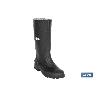 BOTA ALTA DE AGUA PVC NEGRA TALLA 46