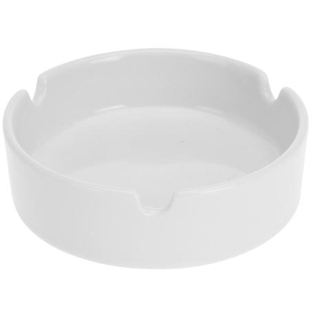 CENICERO PORCELANA BLANCA 10 CM