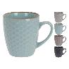 TAZAS MUG TEXTURAS 200 ML 4 PIEZAS LOTE 4