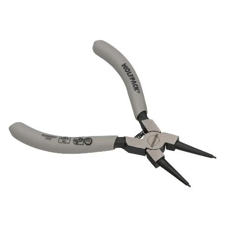 ALICATES ARANDELAS INTERIORES RECTO 125 MM. ACERO DIN 5256. ANILLOS DE PRESION, ANILLOS DE RETENCIÓN, ARANDELAS CIR