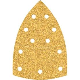 PAPEL DE LIJA EXPERT C470 CON 11 ORIFICIOS PARA MULTILIJADORAS DE 102 X 62 MM, 93 MM, G 40, 10 UNIDADES