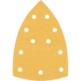 PAPEL DE LIJA EXPERT C470 CON 11 ORIFICIOS PARA MULTILIJADORAS DE 102 X 62 MM, 93 MM, G 120, 10 UNIDADES