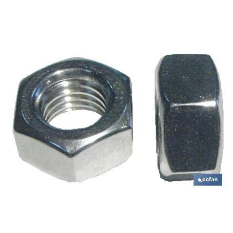 DIN 934 M-14 INOX A2   CAJA 100 UNID.
