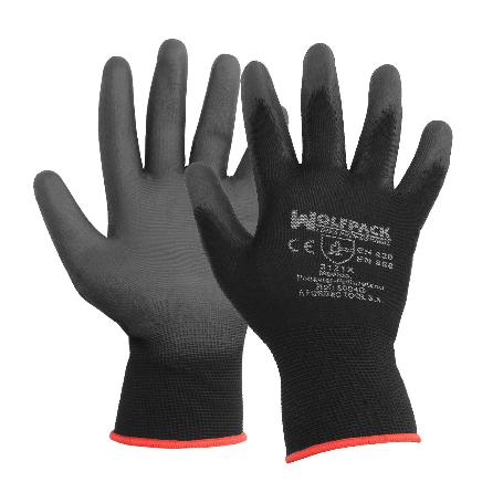 GUANTES POLIURETANO / NYLON IMPREGNADO  9 (PAR)