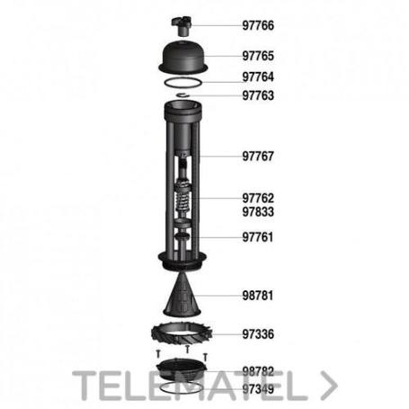 TAPON OBTURADOR CON JUNTA 97761 JIMTEN