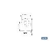 LÁMPARA COFAN 2 POLOS ROJA DESCENTRADA P21/5W (BAW15D) 12V VENTA UNITARIA