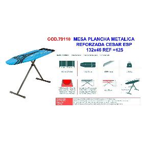 MESA PLANCHA METALICA REFORZADA CESAR ESP 132X45 125