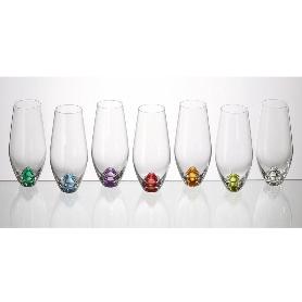 VASOS CUBATA COLORES TORI 500 ML CAJA 6