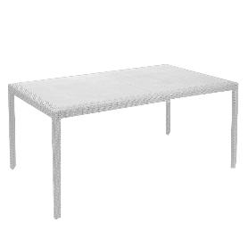 MESA RESINA JOKER 138X78 CM BLANCA