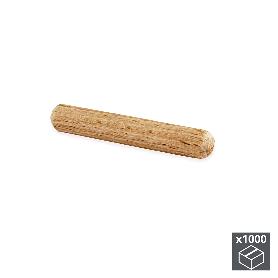  SISTEMA DE UNIÓN POR PRESIÓN MECHÓN, Ø 8 X 40 MM, MADERA HAYA, MADERA