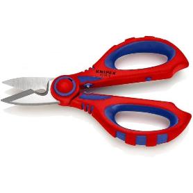 KNIPEX TIJERA ELECTRICISTA CORTE MICRODENTADO 160 MM 950510 SB