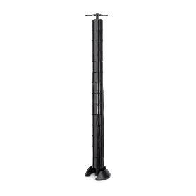 COLUMNA PASACABLES HEXA, PLÁSTICO, NEGRO