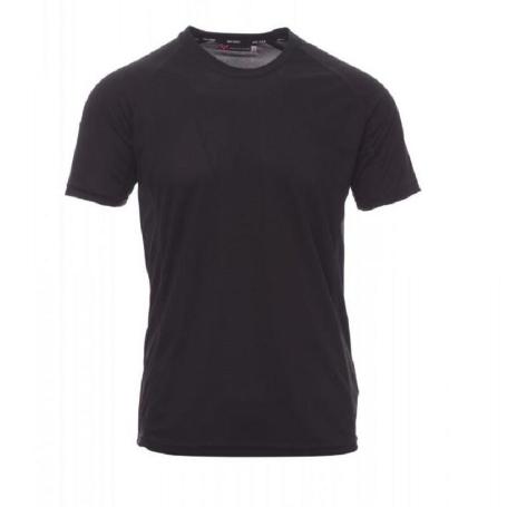 CAMISETA TÉCNICA LISA COLOR NEGRO TALLAS S-XXL TALLA XXL