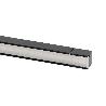 MODULO LED MINIRAIL LARGO 300MM 3,6W 24V DC NEGRO