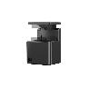 SOPORTE ESTANTE MODELO HAWK PARA CRISTAL ACABADO NEGRO ALTURA HAWK 4-8