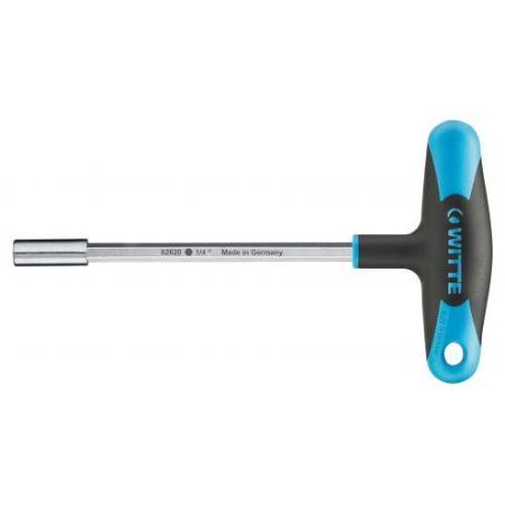 WITTE-82620-LLAVE EN T PORTAPUNTAS MAGNÉTICO PRO (1/4 X150)