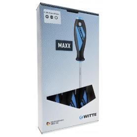 WITTE-653865-JUEGO DE 5 DESTORNILLADORES MAXX PUNTAS PLANAS Y PH