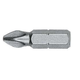 WITTE-27023-CAJA DE 50 PUNTAS PHILLIPS STANDARD GUÍA 1/4  CORTA (PH4X32 MM)