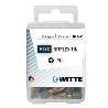 WITTE-428421-15 PUNTAS EN CAJITA DE PL&#XE1;STICO LARGO 25 MM (PH 1 BITFLEX TIN)