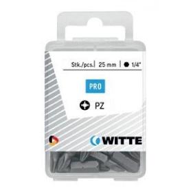 WITTE-427045-25 PUNTAS EN CAJITA DE PL&#XE1;STICO LARGO 25 MM (PZ 1)