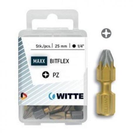 WITTE-428012-5 PUNTAS EN CAJITA DE PLÁSTICO LARGO 25 MM (PZ 2 DIAMOND FLEX)