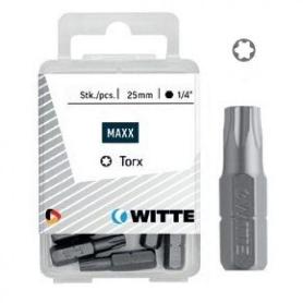 WITTE-427734-5 PUNTAS EN CAJITA DE PL&#XE1;STICO LARGO 25 MM (T27 STAINLESS)