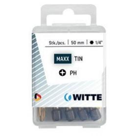 WITTE-427552-5 PUNTAS EN CAJITA DE PL&#XE1;STICO LARGO 50 MM (PH 2 TIN)