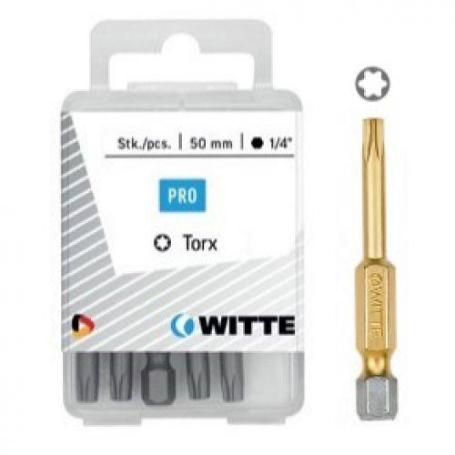 WITTE-429613-5 PUNTAS EN CAJITA DE PL&#XE1;STICO LARGO 50 MM (T 10 TIN)